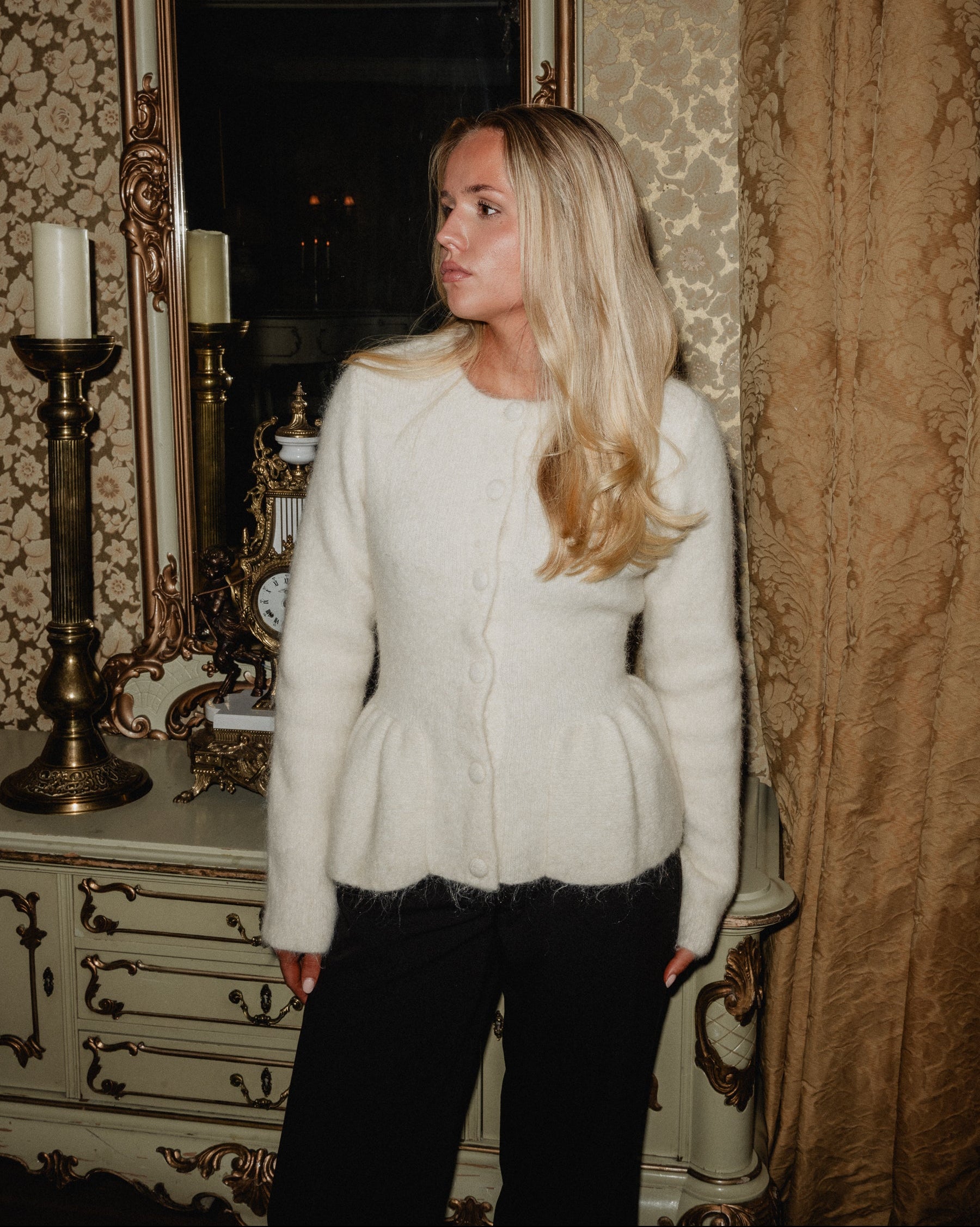 VMLOON Knitted Cardigan - Birch